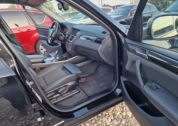 BMW X3 cena 56200 przebieg: 202000, rok produkcji 2013 z Przemyśl małe 631